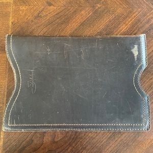 Saddleback Leather 11in Mac Air Case Dark Coffee Brown